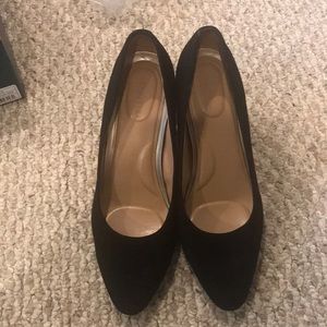 Aerosole Bette suede block heel